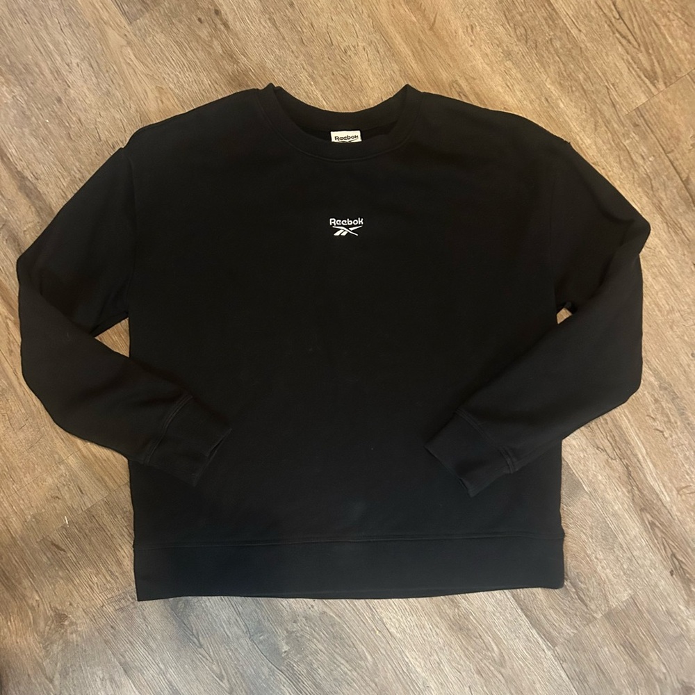 Reebok Black Crewneck Sweatshirt Size L